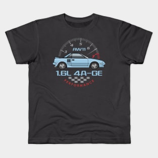 4A-GE-Blue Kids T-Shirt